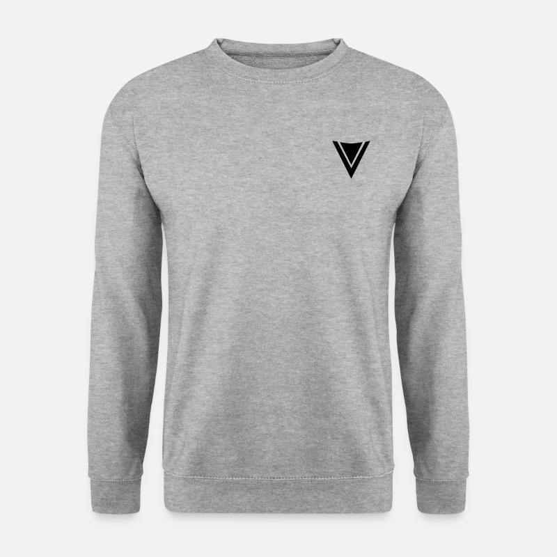 FronzeDE Basic Noir - Sweat-shirt Unisexe - gris chiné