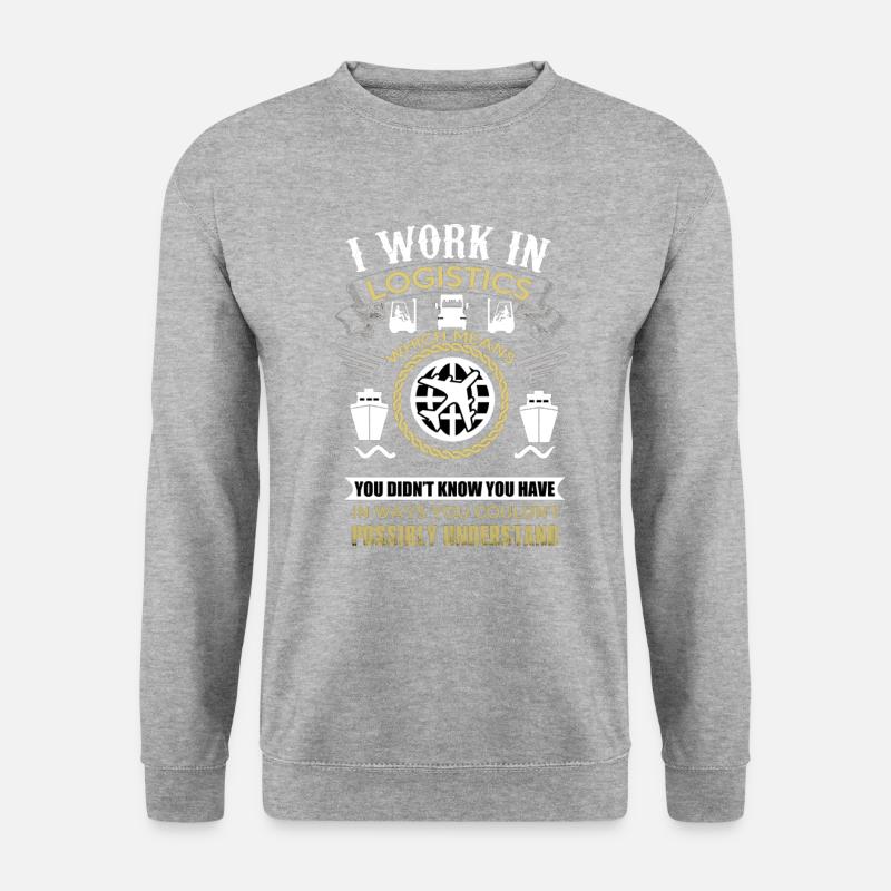 Logistics - Unisex Sweatshirt - salt & pepper