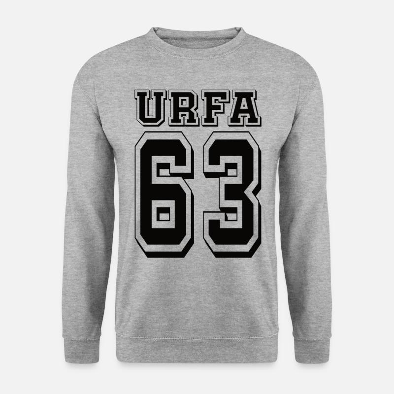 Urfa 63 - Unisex Pullover - Weißgrau meliert