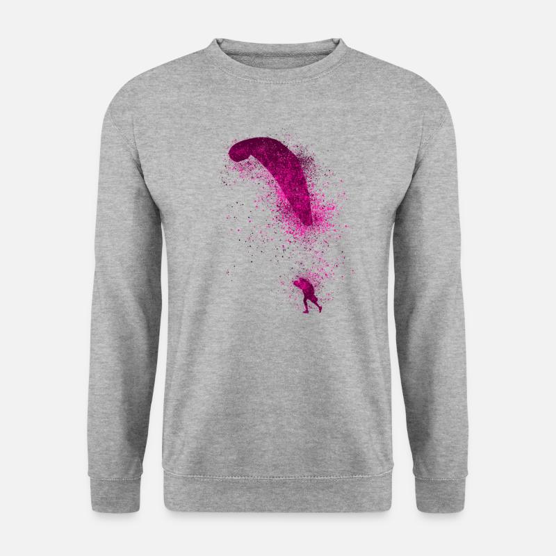 Paraglider Start Spritzer - Unisex Sweatshirt - salt & pepper