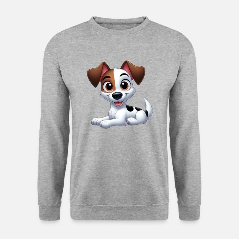 Jack Russel 2 - Unisex Sweatshirt - salt & pepper