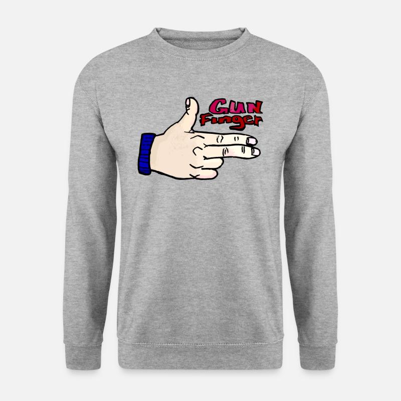 Gunfinger - Unisex Sweatshirt - salt & pepper