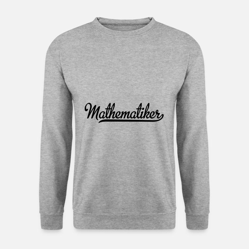 Mathematiker - Unisex Pullover - Weißgrau meliert