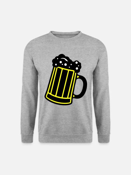 Beer Mug Beer Symbol Cheers - Unisex Sweatshirt - salt & pepper