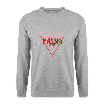 Toujours moche - Sweat-shirt Unisexe - gris chiné - Devant - Alina (178cm) & Michal (187cm)
