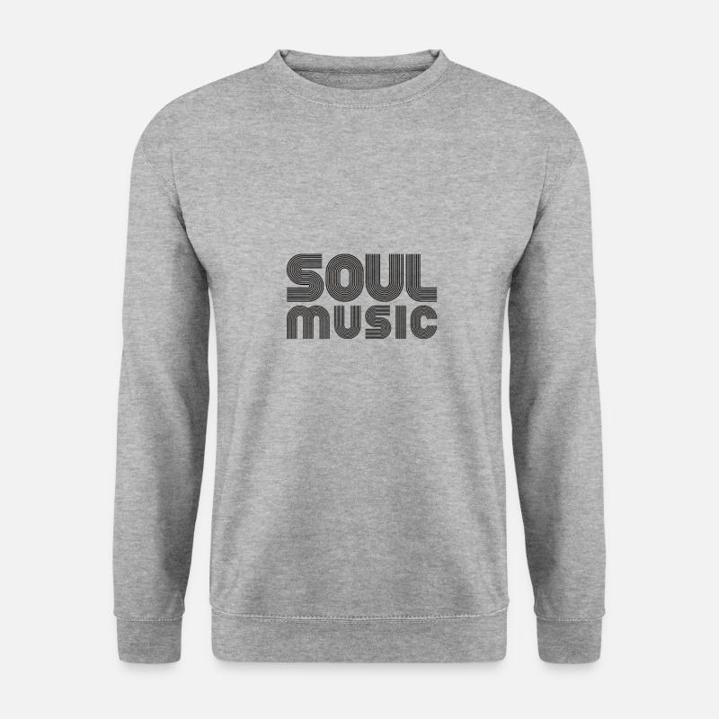 Soul - Unisex Pullover - Weißgrau meliert
