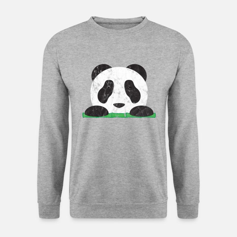 Animals Panda - Unisex Sweatshirt - salt & pepper