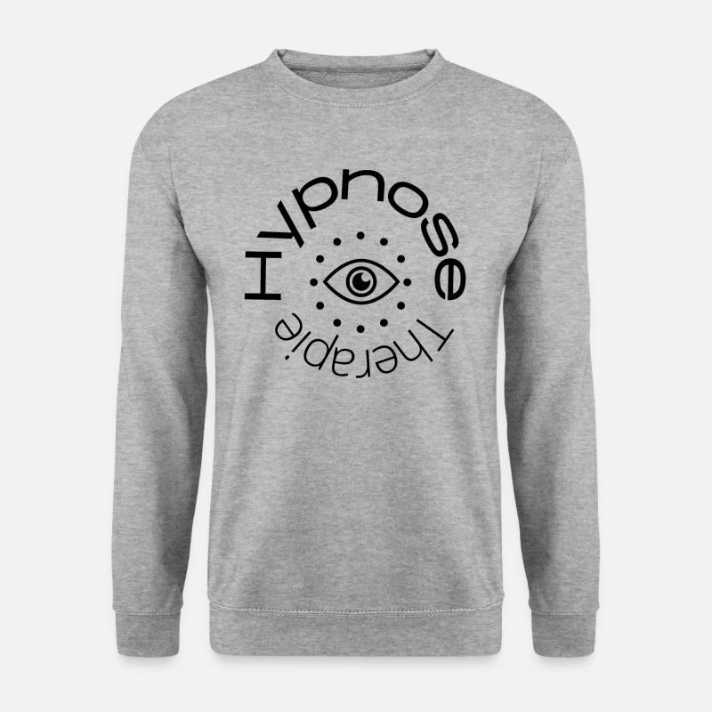 Hypnose Hypnosis - Unisex Pullover - Weißgrau meliert