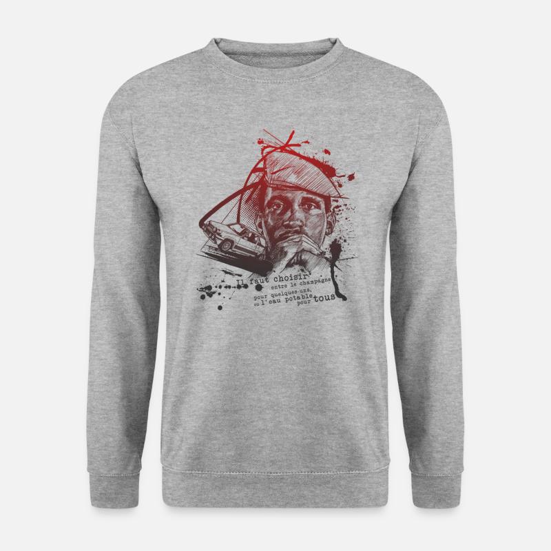 Thomas Sankara - Unisex Sweatshirt - salt & pepper