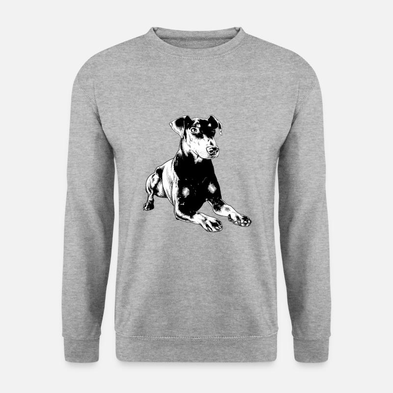 Manchester Terrier - Unisex Sweatshirt - salt & pepper