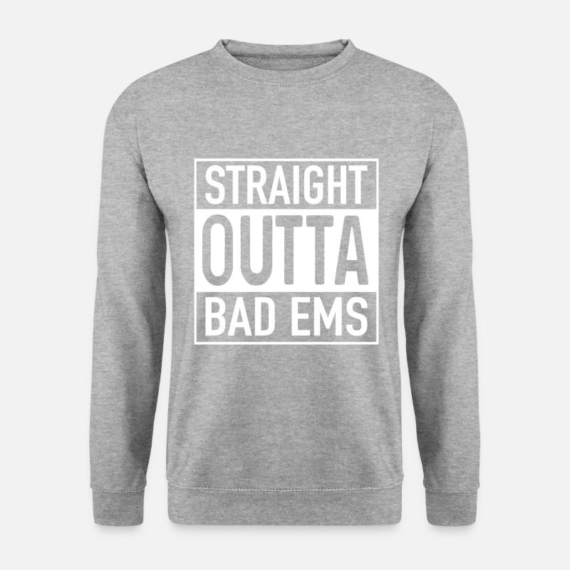 Straight OUTTA BAD EMS - Unisex Sweatshirt - salt & pepper
