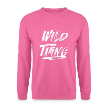 Wild thing - Unisex Sweatshirt - pink - Front