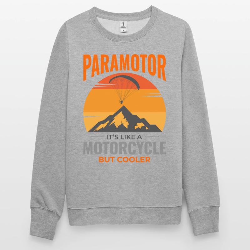 Paramotor Pilot Paramotoring Powered Paraglider Unisex Sweatshirt
