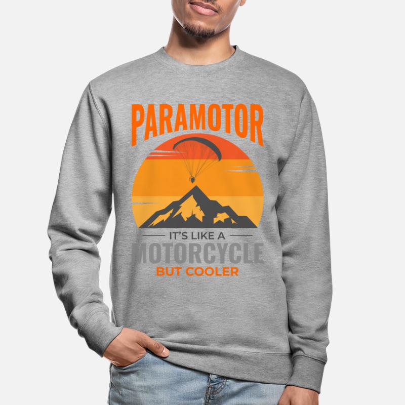 Paramotor Pilot Paramotoring Powered Paraglider Unisex Sweatshirt