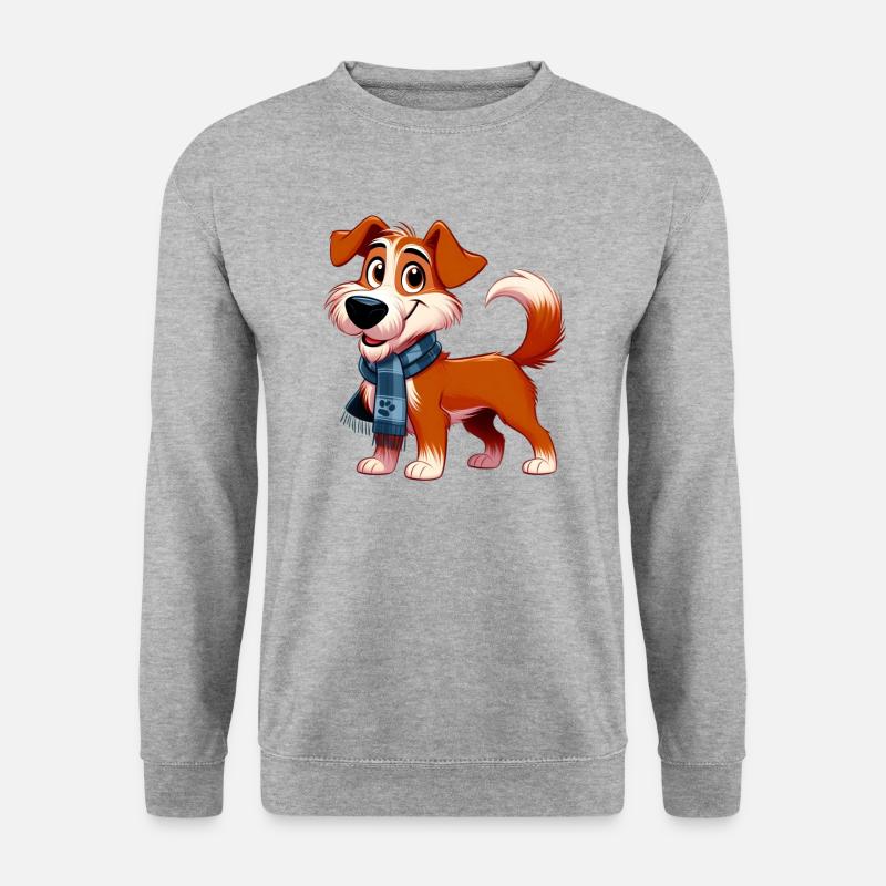 Fox Terrier 7 - Unisex Sweatshirt - salt & pepper