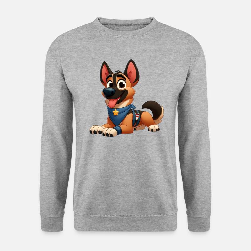 Malinois 10 - Unisex Sweatshirt - salt & pepper
