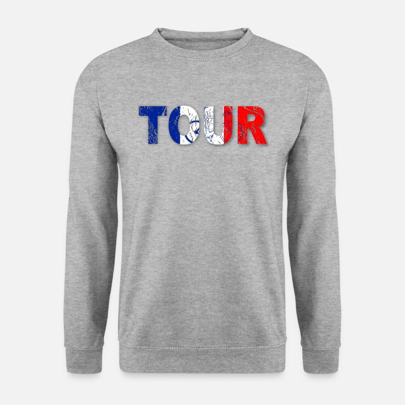 2018 - Unisex Pullover - Weißgrau meliert
