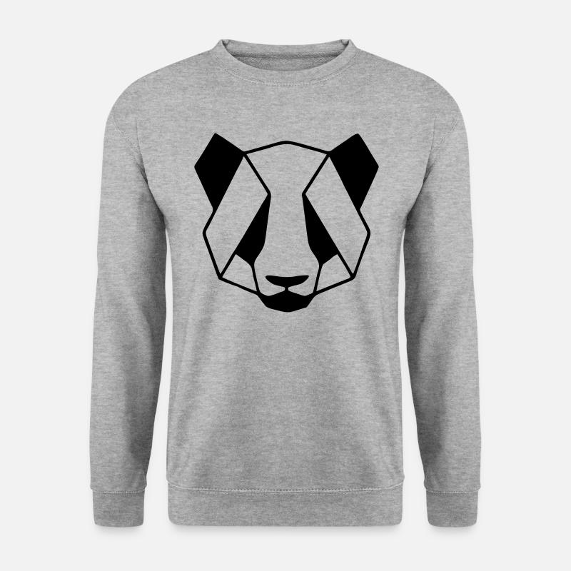 panda - Unisex Sweatshirt - salt & pepper