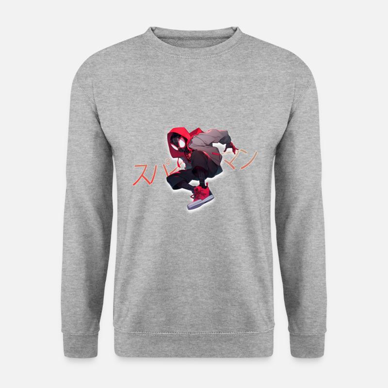 Japan Style Comic FIgure - Unisex Sweatshirt - salt & pepper