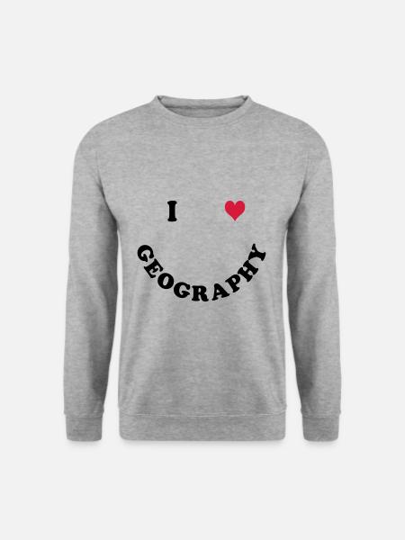 geography - Unisex Sweatshirt - salt & pepper
