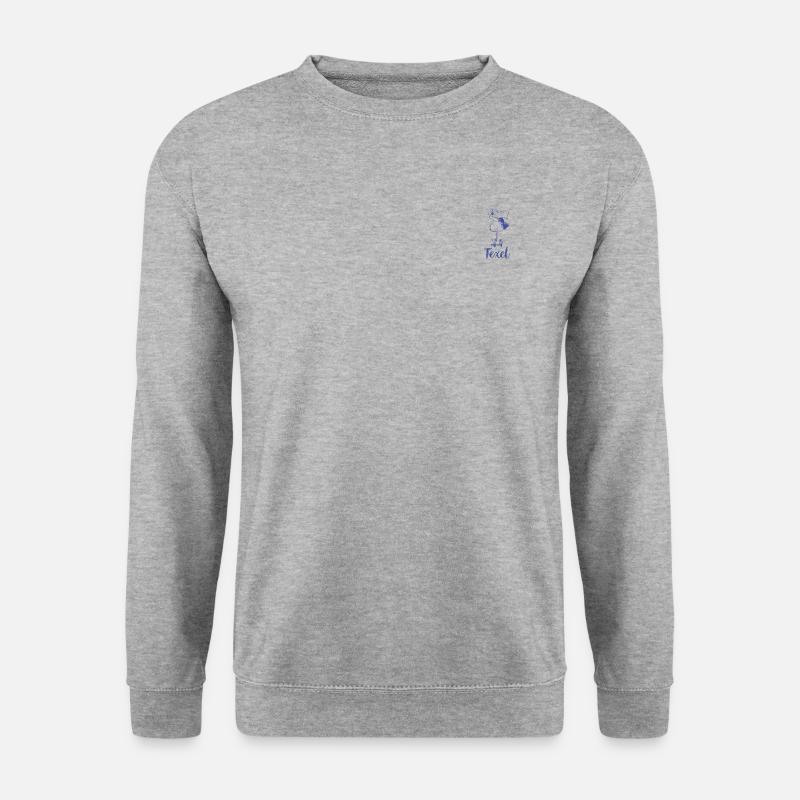 Texel Moewe - Unisex Sweatshirt - salt & pepper