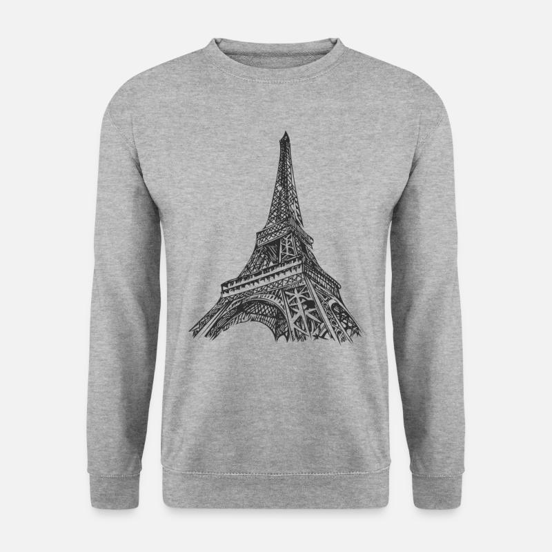 eifel tower - Unisex Sweatshirt - salt & pepper