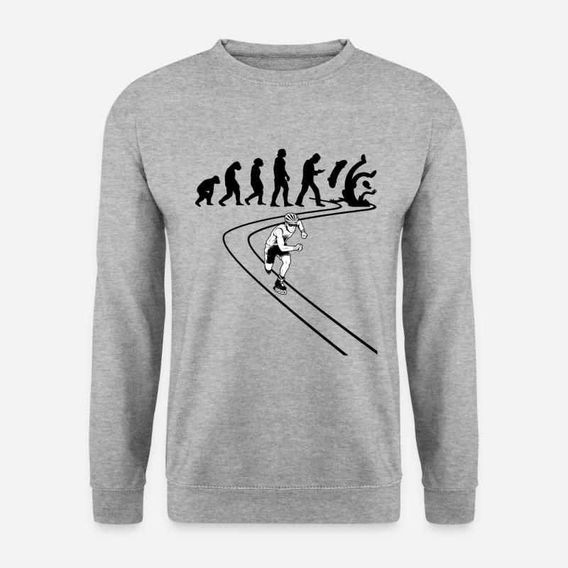 Inline Skating Inline Skater Inline Skates - Unisex Sweatshirt - salt & pepper