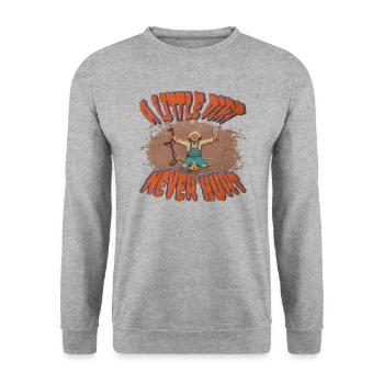 Sondeur Accessoires Détecteur de métaux Sondler - Sweat-shirt Unisexe - gris chiné - Devant - Alina (178cm) & Michal (187cm)
