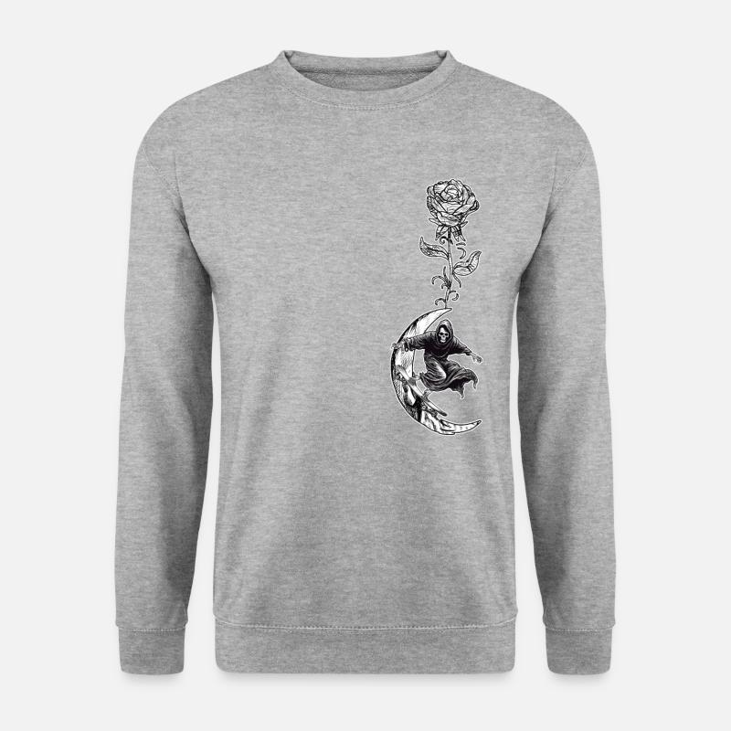 Skateboard Skater-Goth Skating Skateboarder - Unisex Sweatshirt - salt & pepper