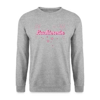 Maler Anstreicher Abschluss-Geschenk Lackiererin - Unisex Pullover - Weißgrau meliert - Vorne - Alina (178cm) & Michal (187cm)