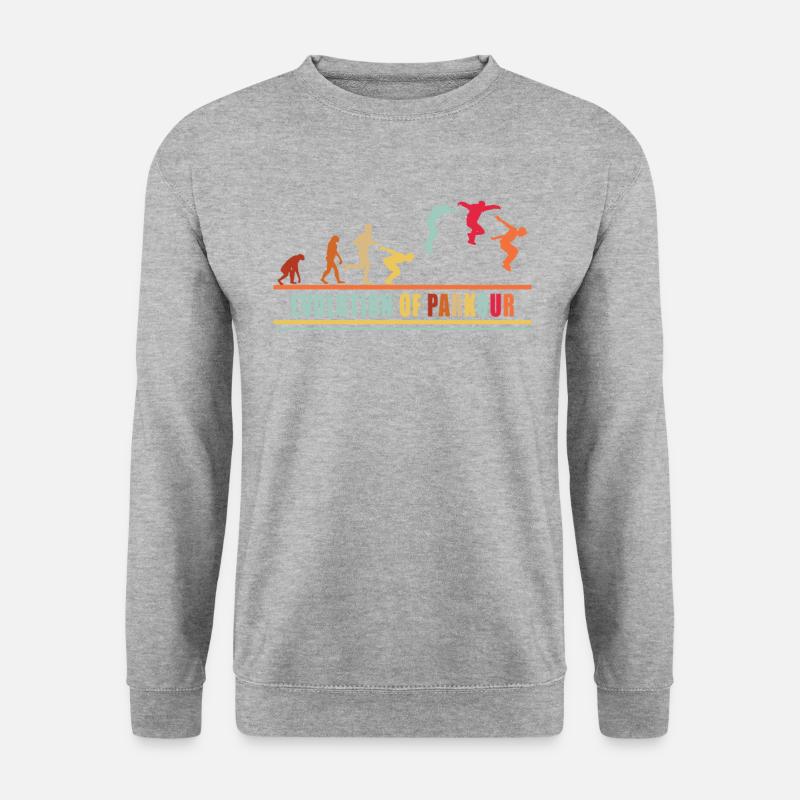 Freerunning Freerunner Obstacle Course Running - Unisex Sweatshirt - salt & pepper