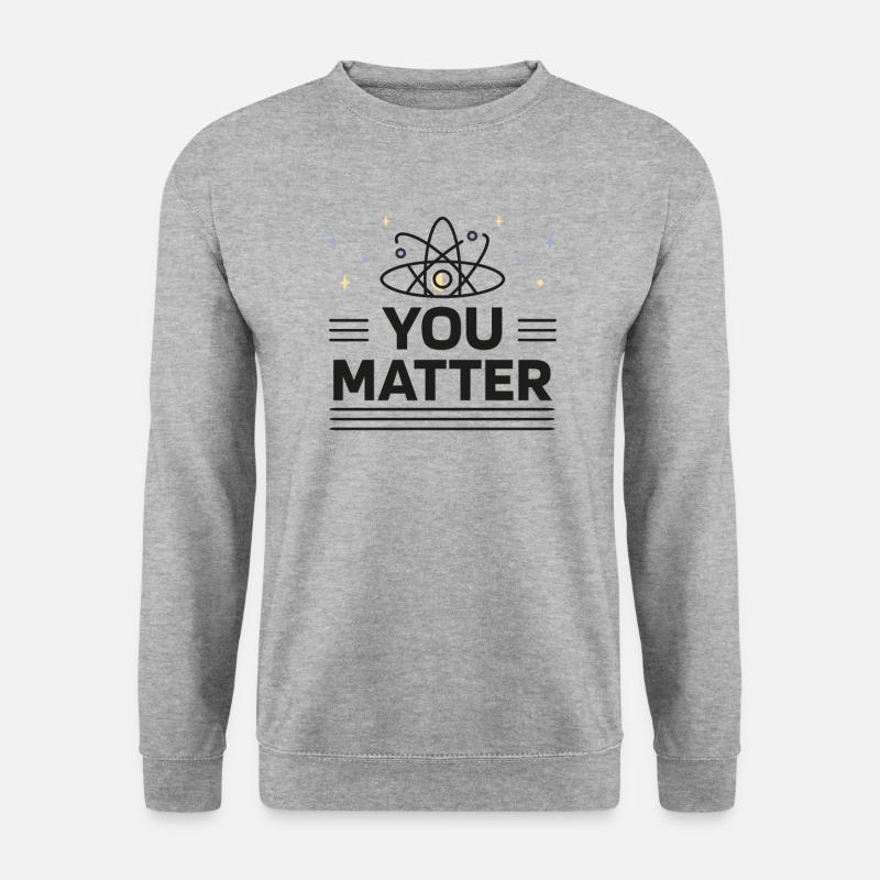 Physics, Biology, Natural Sciences Math - Unisex Sweatshirt - salt & pepper