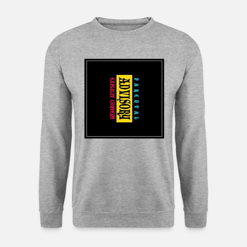 Inhalt explizit - Unisex Pullover - Weißgrau meliert
