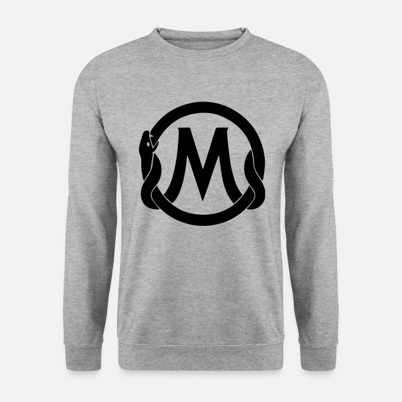 Mamba und Mambacita - Unisex Pullover - Weißgrau meliert