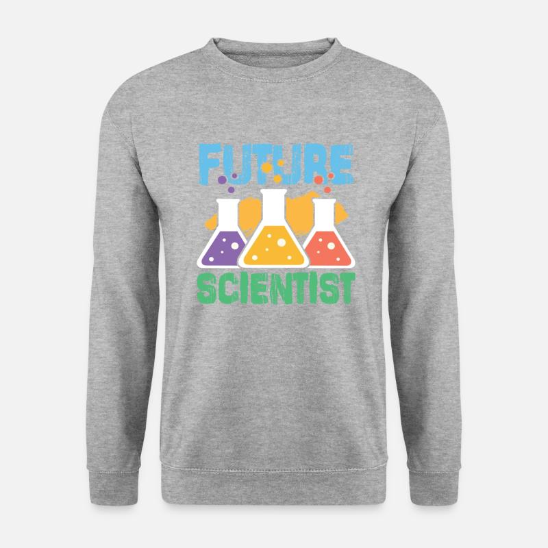 Science science atom - Unisex Sweatshirt - salt & pepper