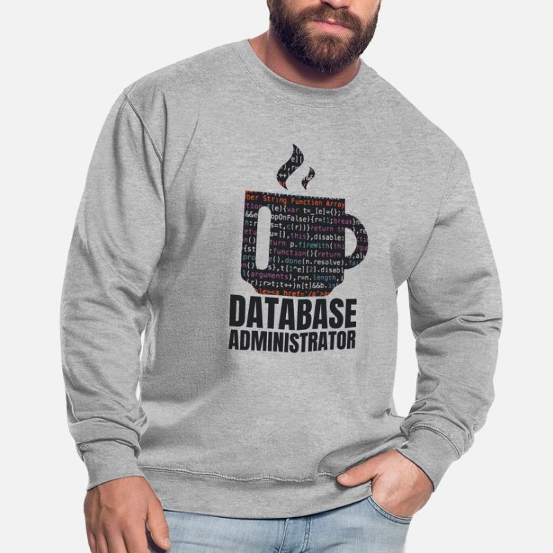 Données de base de données SQL Programmer Administration Sweat-shirt Unisexe