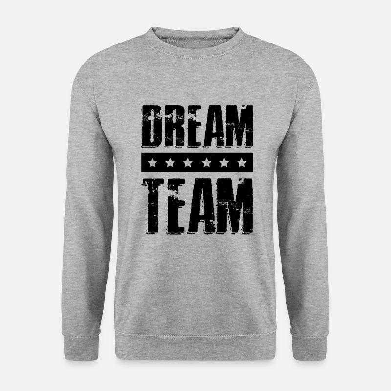 Dream Team Legendär - Unisex Pullover - Weißgrau meliert