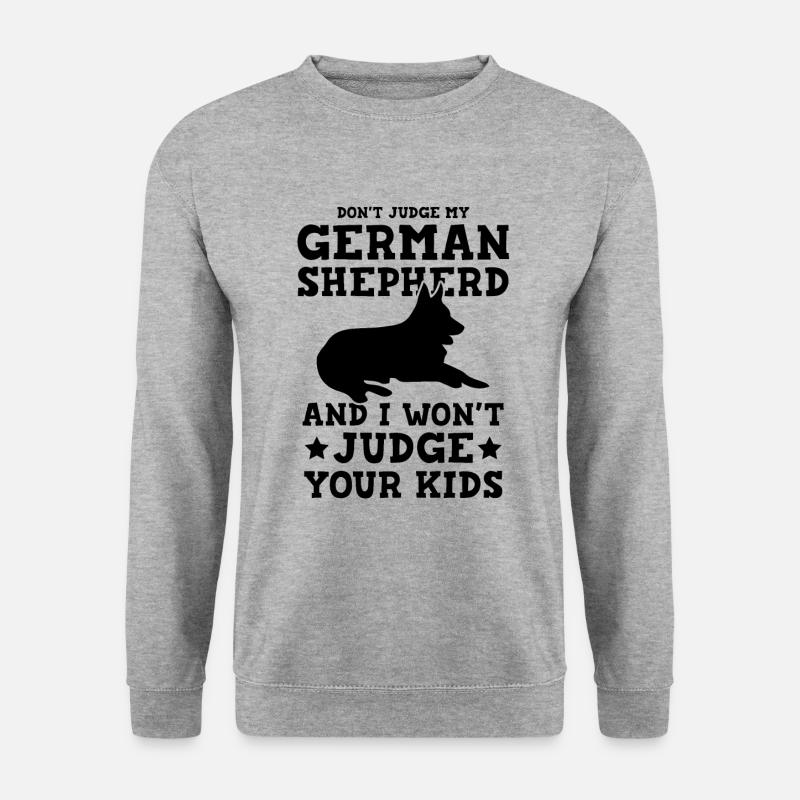 German Shepherd - Unisex Sweatshirt - salt & pepper
