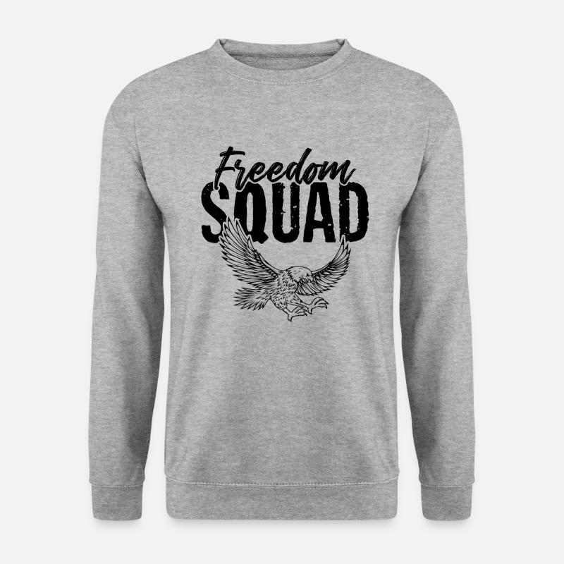 freedom squad - Unisex Sweatshirt - salt & pepper
