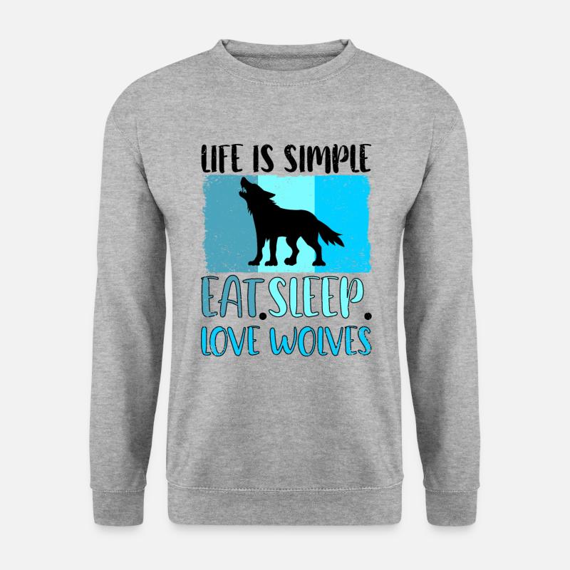 Wolf Wolves Wolf Pack - Unisex Sweatshirt - salt & pepper
