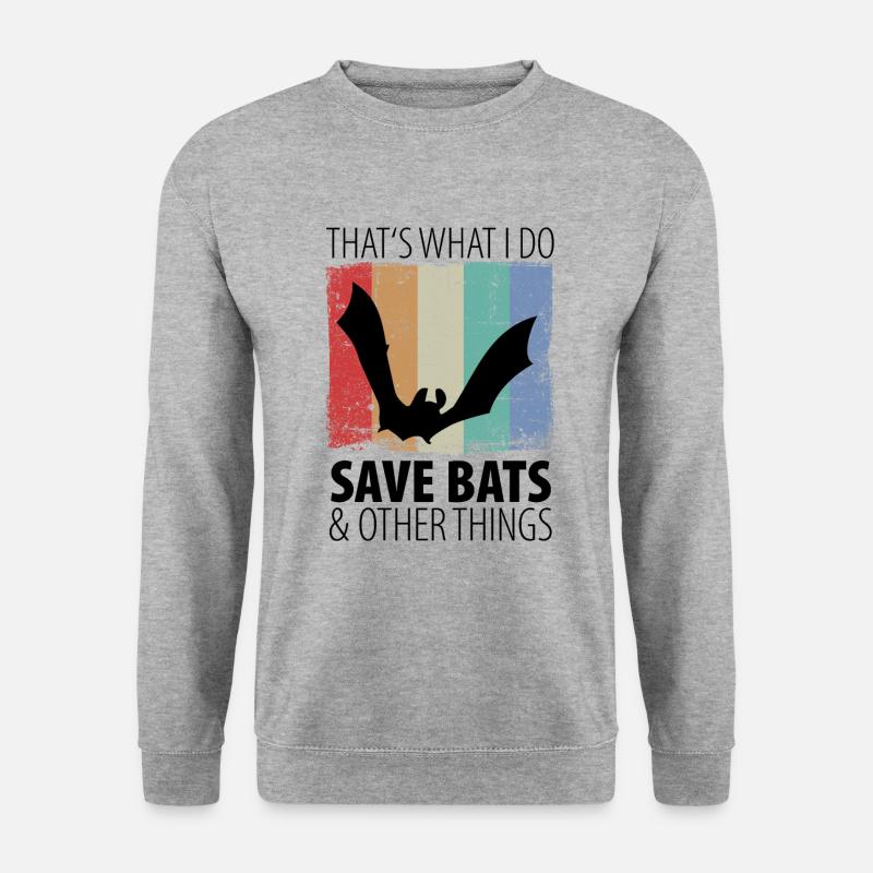 Bat Bats - Unisex Sweatshirt - salt & pepper