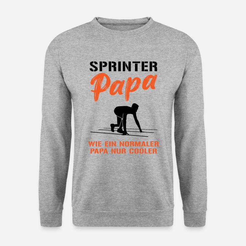 Cool Sprinter Dad Champion - Unisex Sweatshirt - salt & pepper
