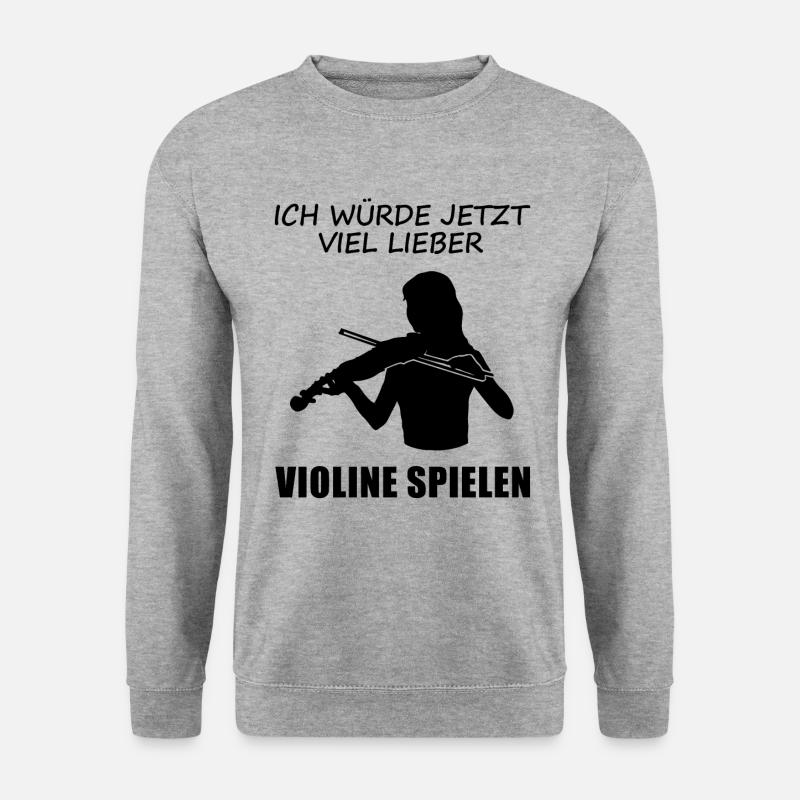 Longing Violins Playtime Gift - Unisex Sweatshirt - salt & pepper