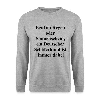 Adventurer's Gift - Unisex Sweatshirt - salt & pepper - Front - Alina (178cm) & Michal (187cm)