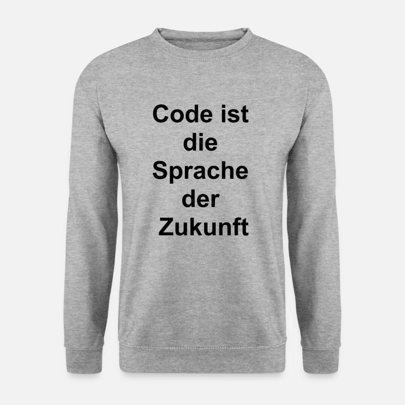 Informatiker Geschenk - Unisex Pullover - Weißgrau meliert