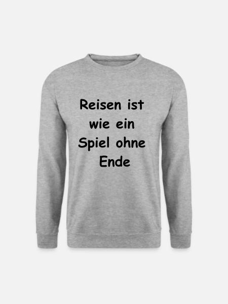 World Tour Gift - Unisex Sweatshirt - salt & pepper