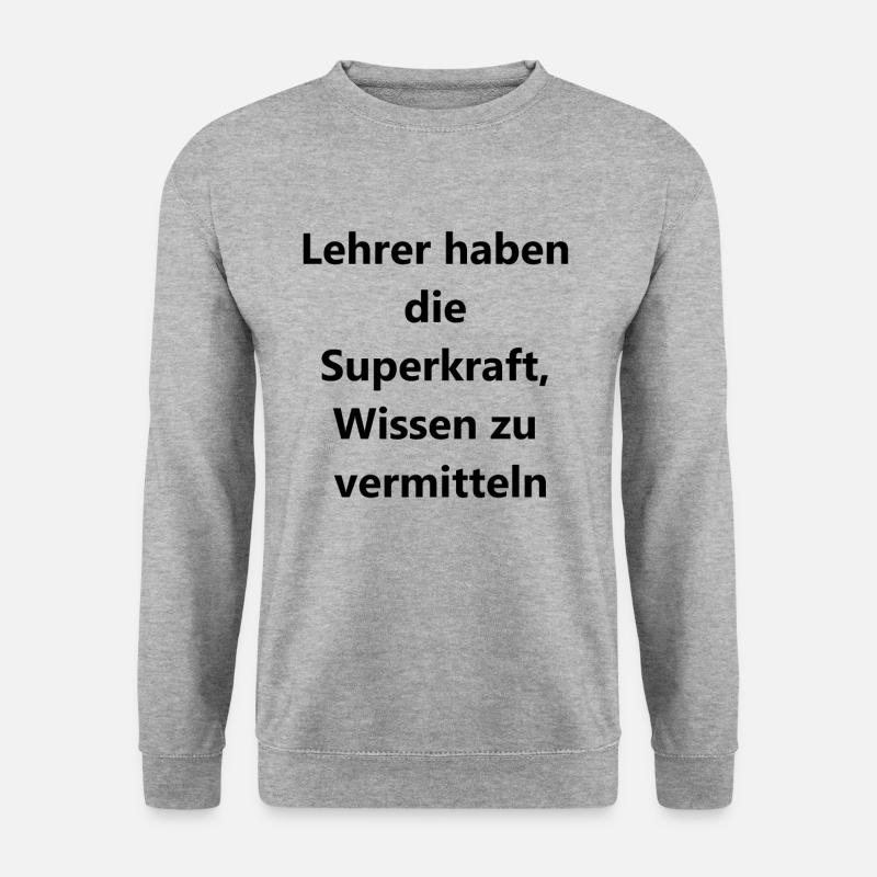 Passionate Teacher Gift - Unisex Sweatshirt - salt & pepper
