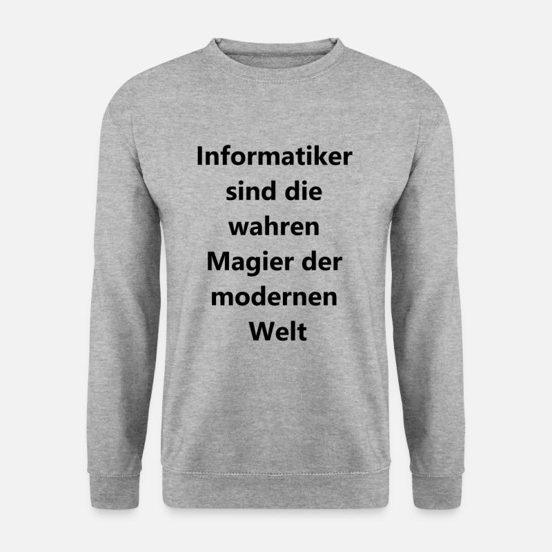 Magic Code Gift - Unisex Sweatshirt - salt & pepper