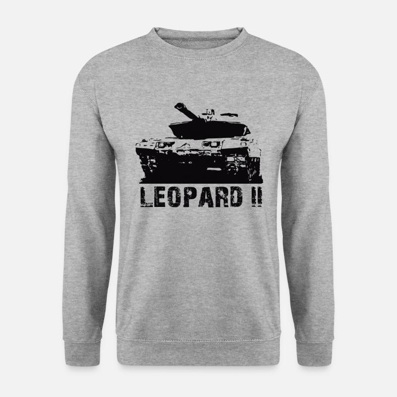 LEOPARD 2 - Unisex Sweatshirt - salt & pepper