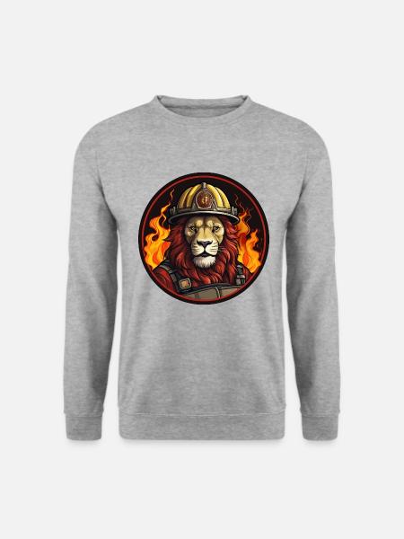 Leuven Fire Brigade - Unisex Sweatshirt - salt & pepper